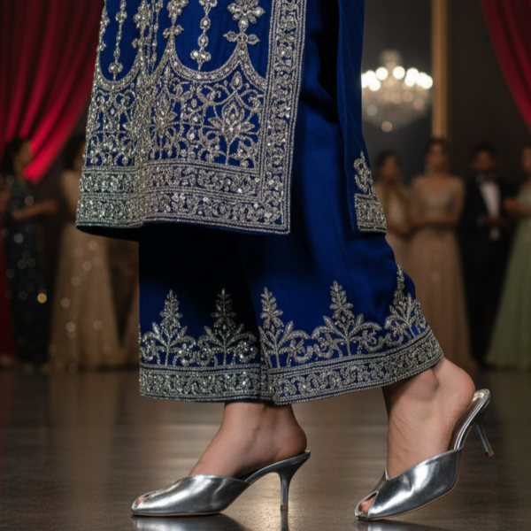 Party Wear Slip On IP0075-Silver